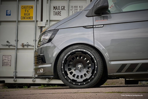 9x20 ET42 Twin-Monotube-Projekt-AT20 Alufelge in schwarz für VW T6.1